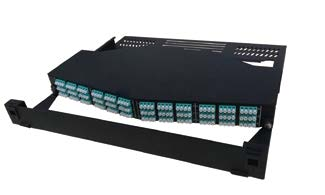 45°fan shaped High-density MPO/MTP Rack Mount Enclosure