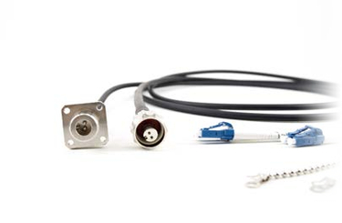 ODC Type A plug(round) and socket(square)- 2cores, with ferrules ports of metal mechanical technolog